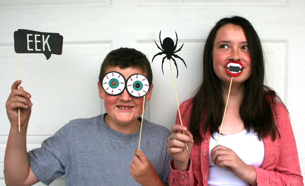 Halloween Photo Booth Props