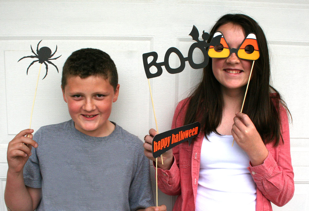 Halloween Photo Booth Props