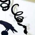 Pazzles DIY Halloween Spiral Streamers with instant SVG download. Compatible with all major electronic cutters including Pazzles Inspiration, Cricut, and Silhouette Cameo. Design by Renee Smart.