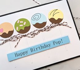 Pazzles DIY Happy Birthday Pop Card with instant SVG download. Instant SVG download compatible with all major electronic cutters including Pazzles Inspiration, Cricut, and Silhouette Cameo. Design by Monica Martinez.