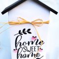 Pazzle DIY Home Sweet Home Decor with instant SVG download. Instant SVG download compatible with all major electronic cutters including Pazzles Inspiration, Cricut, and Silhouette Cameo. Design by Renee Smart.