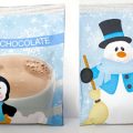 Pazzles DIY Hot Chocolate Wrapper with SVG download. Compatible with all major electronic cutters including Pazzles Inspiration, Cricut, and Silhouette Cameo. Design by Lisa Reyna.