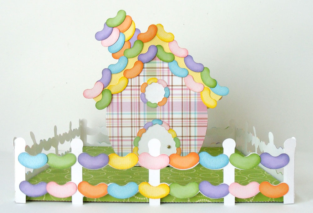 Easter Village Jelly Bean House