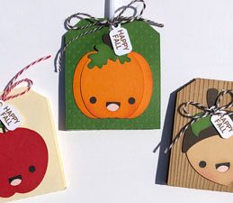 Pazzles DIY Kawaii Fall Treat Holders with SVG download compatible with Pazzles Inspiration, Cricut, and Silhouette Cameo by Alma Cervantes