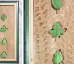 Pazzles DIY Leaf Clip Photo Frame with instant SVG download. Compatible with all major electronic cutters including Pazzles Inspiration, Cricut, and SIlhouette Cameo. Design by Renee Smart.