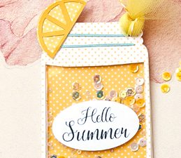 Pazzles DIY Lemonade Shaker Tag or Card with instant SVG download. Instant SVG download compatible with all major electronic cutters including Pazzles Inspiration, Cricut, and Silhouette Cameo. Design by Monica Martinez.