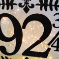 Pazzles DIY Home Decor Lighted House Number by Renee Smart