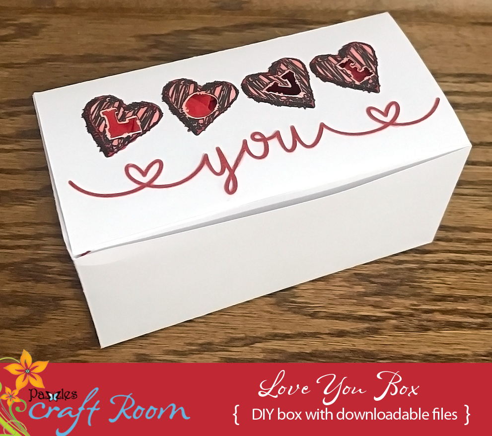 Love Box - Pazzles Craft Room