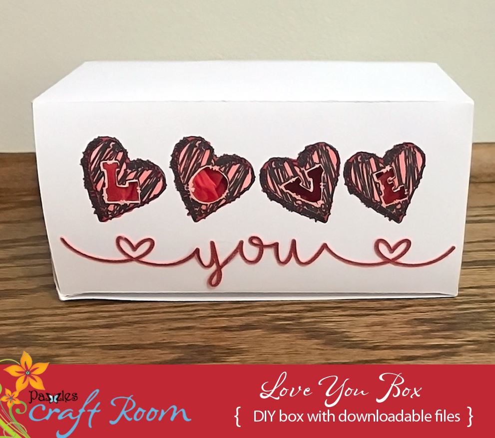 Love Box - Pazzles Craft Room