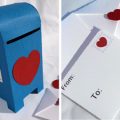 Pazzles DIY Love Letters Mailbox for Valentine's Day. Instant SVG download compatible with all major electronic cutters including Pazzles Inspiration, Cricut, and Silhouette Cameo. Design by Alma Cervantes.