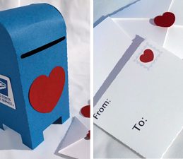 Pazzles DIY Love Letters Mailbox for Valentine's Day. Instant SVG download compatible with all major electronic cutters including Pazzles Inspiration, Cricut, and Silhouette Cameo. Design by Alma Cervantes.