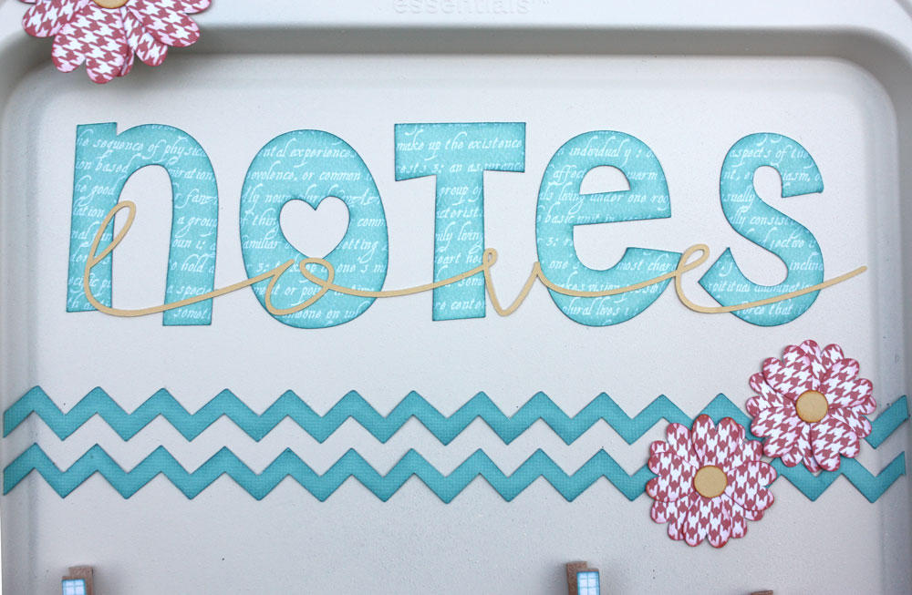 DIY Love Notes Message Center