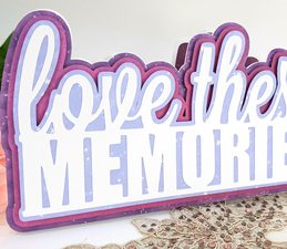 Pazzles DIY Memories Card with instant SVG download. Compatible with all major electronic cutters including Pazzles Inspiration, Cricut, and Silhouette Cameo. Design by Nida Tanweer.