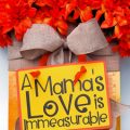 Pazzles DIY Mamas Love Flower Hanger with instant SVG download. Instant SVG download compatible with all major electronic cutters including Pazzles Inspiration, Cricut, and Silhouette Cameo. Design by Renee Smart.