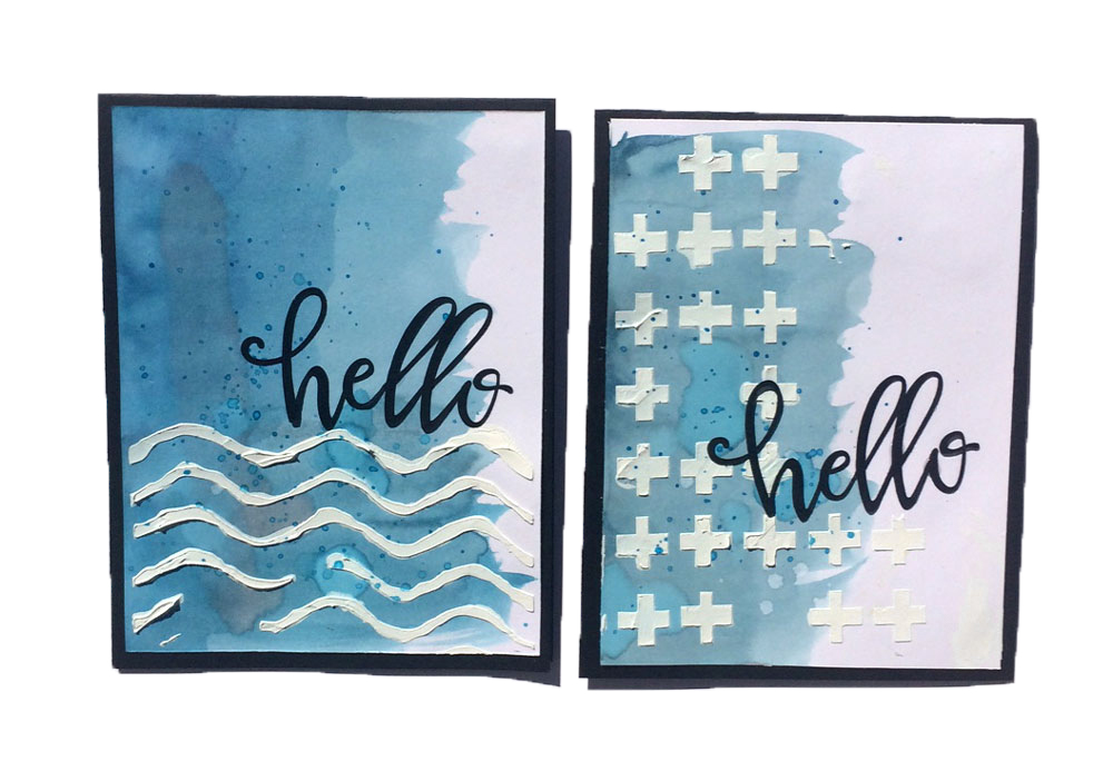 DIY Mixed Media Stencils