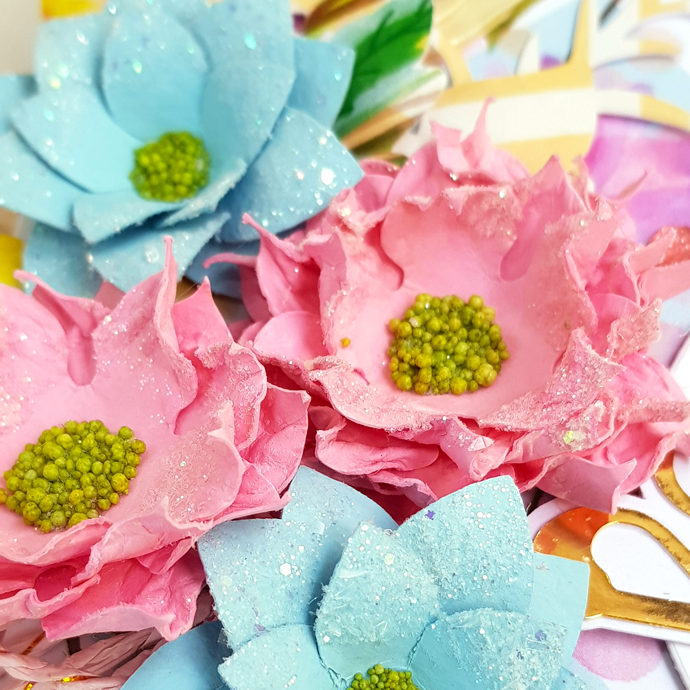 Pazzles DIY Mother's Day Card with instant SVG download. Compatible with all major electronic cutters including Pazzles Inspiration, Cricut, and Silhouette Cameo. Design by Nida Tanweer.