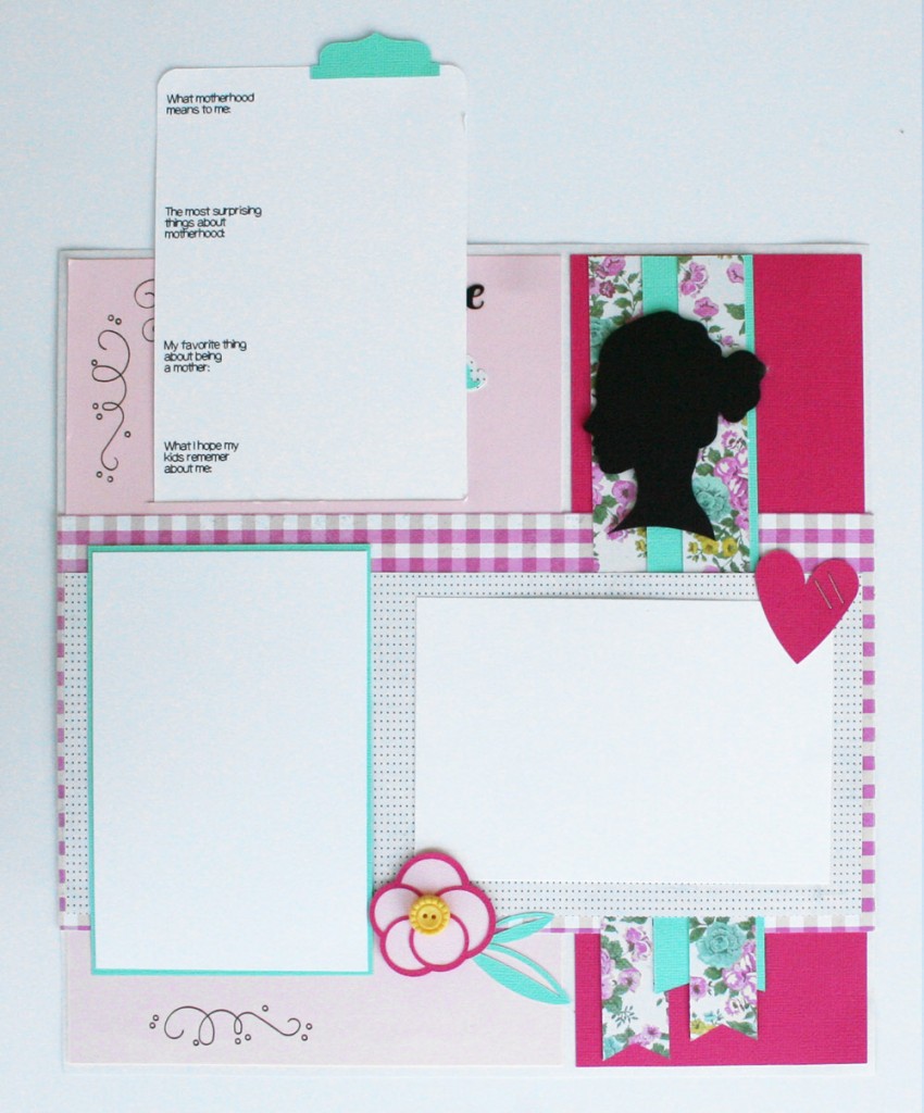 Mother's Day Layout with Journaling