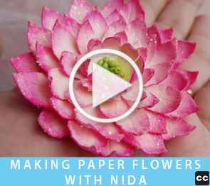 Nida's Flower Tutorial