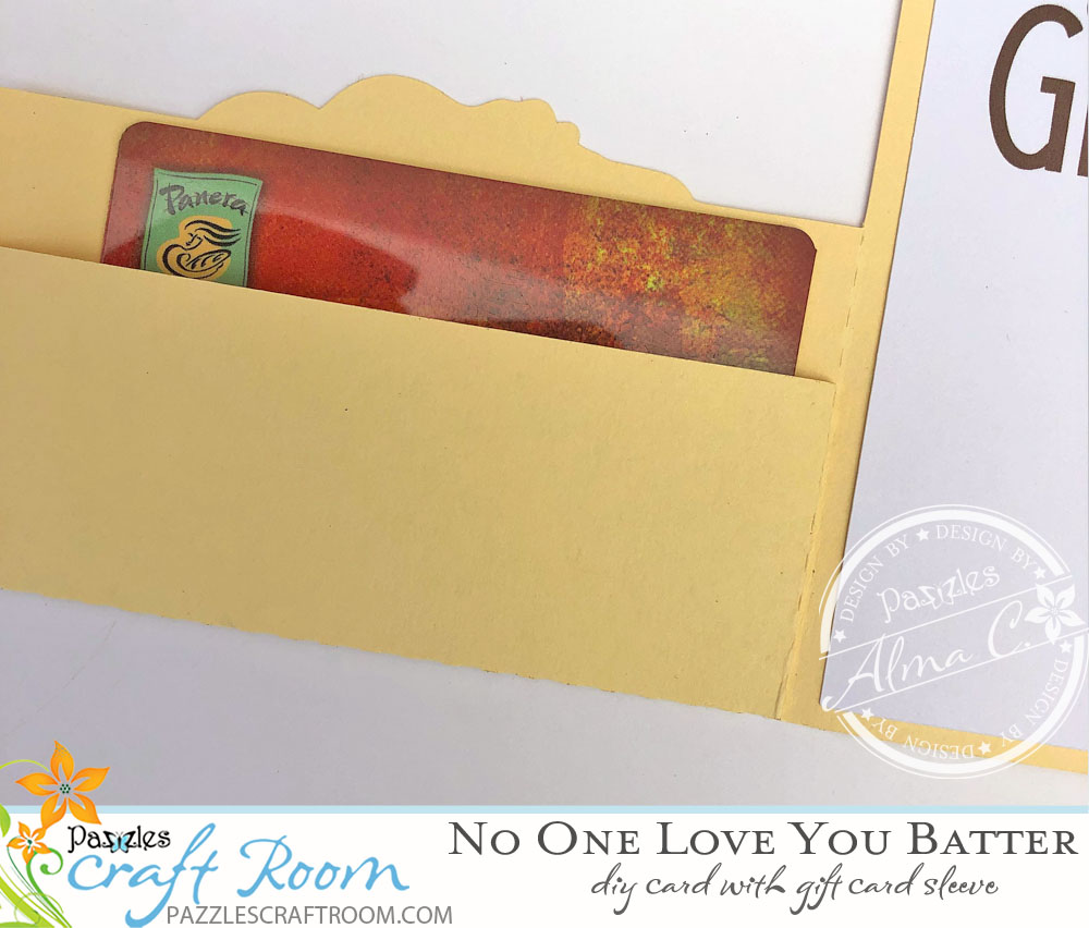 Pazzles DIY Baking No One Loves You Batter Card for Grandma on Grandparent's Day by Alma Cervantes