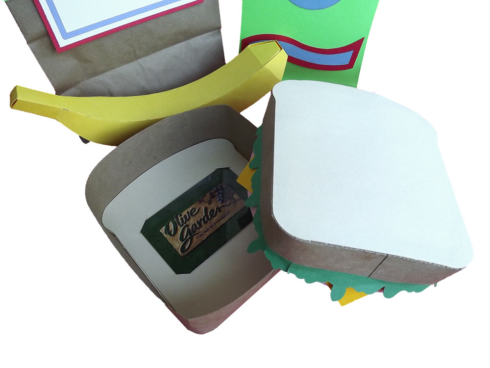 Paper picnic lunch set