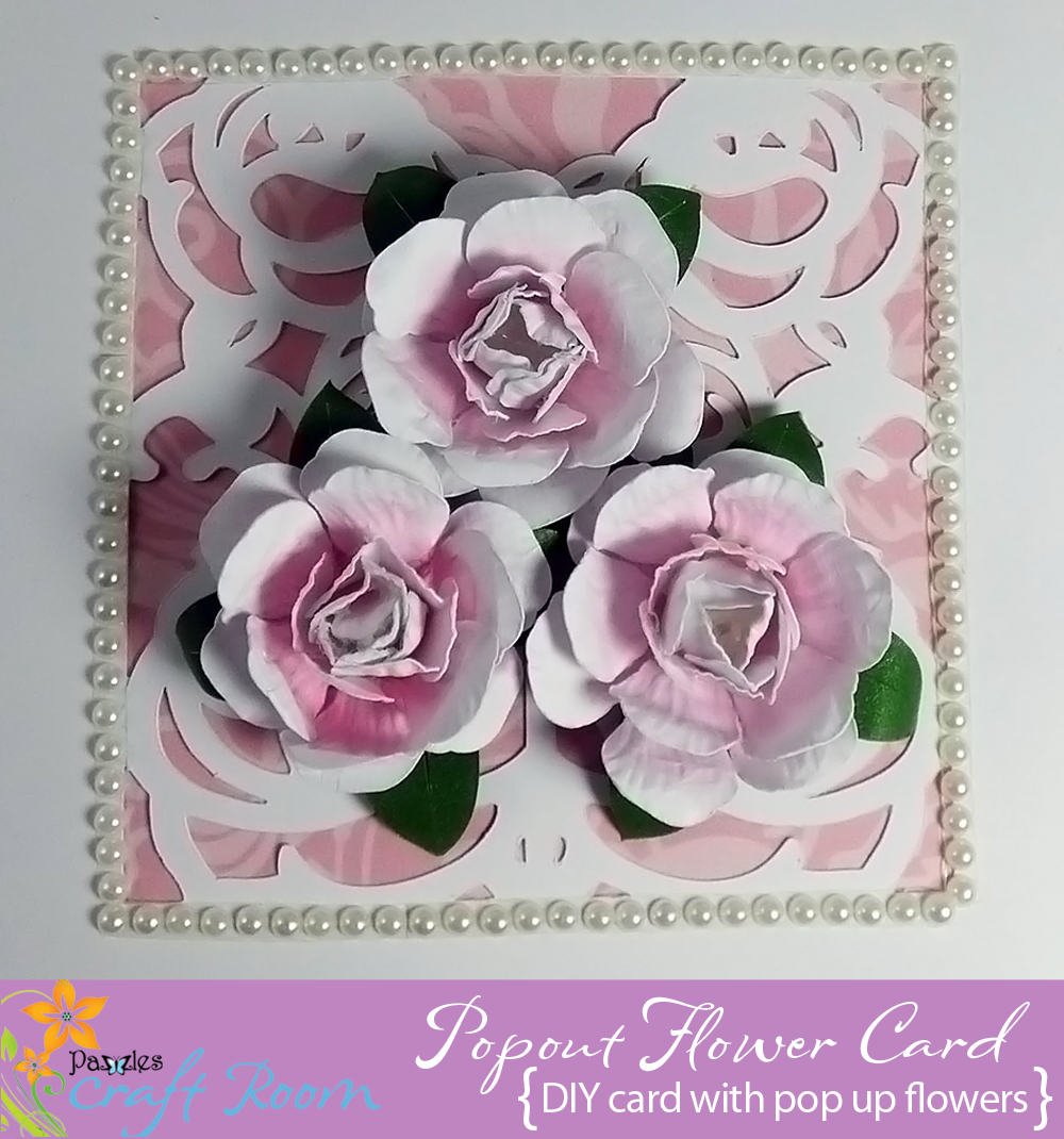 Download Pop Up Flower Card Pazzles Craft Room