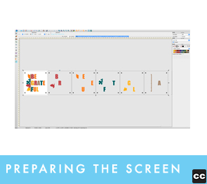 Screen Printing: Prepare the Screen