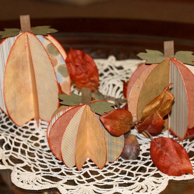 Pumpkin Centerpieces