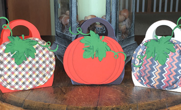 Pazzles DIY Pumpkin Purse by Sara Weber