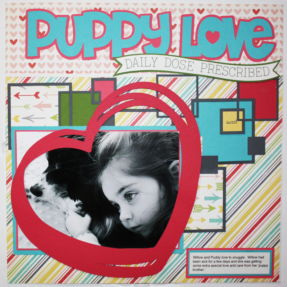 Puppy Love Layout