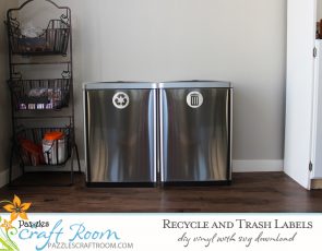 diy recycle and trash labels with instant svg download pazzles
