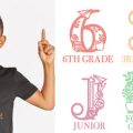 Pazzles DIY School Grade Monograms collection of cuttable designs in AI, SVG, and WPC. Instant SVG download compatible with all major electronic cutters including Pazzles Inspiration, Cricut, and Silhouette Cameo.