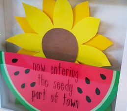 Pazzles DIY Seedy Garden Sign with instant SVG download. Compatible with all major electronic cutters including Pazzles Inspiration, Cricut, and Silhouette Cameo. Design by Renee Smart.