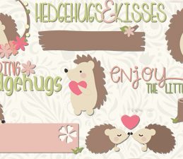 Pazzles Sending Hedgehogs Cutting Collection instant download in SVG, AI, and WPC. Compatible with all major electronic cutters including Pazzles Inspiration, Cricut, and SIlhouette Cameo.