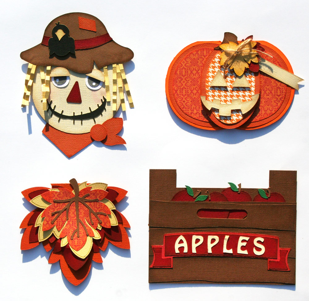 Fall Shaped Cards