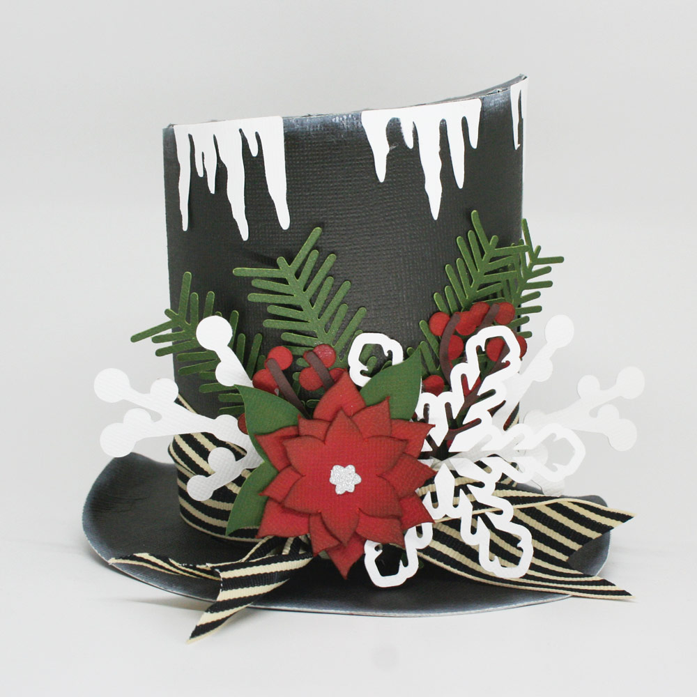 Paper Snowman Hat Decoration