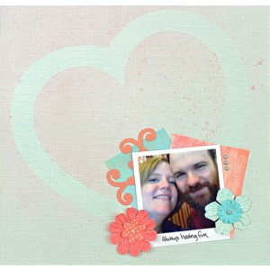 Heart Stencil Page