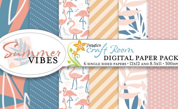 Antique Sheet Music Digital Paper Pack - Pazzles Craft Room