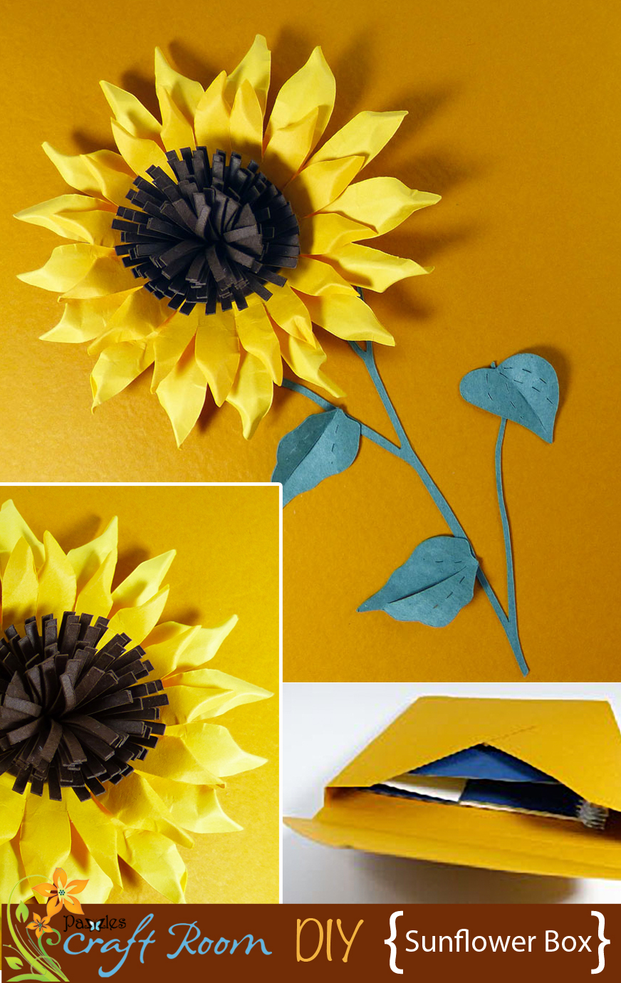 sunflower cardstock