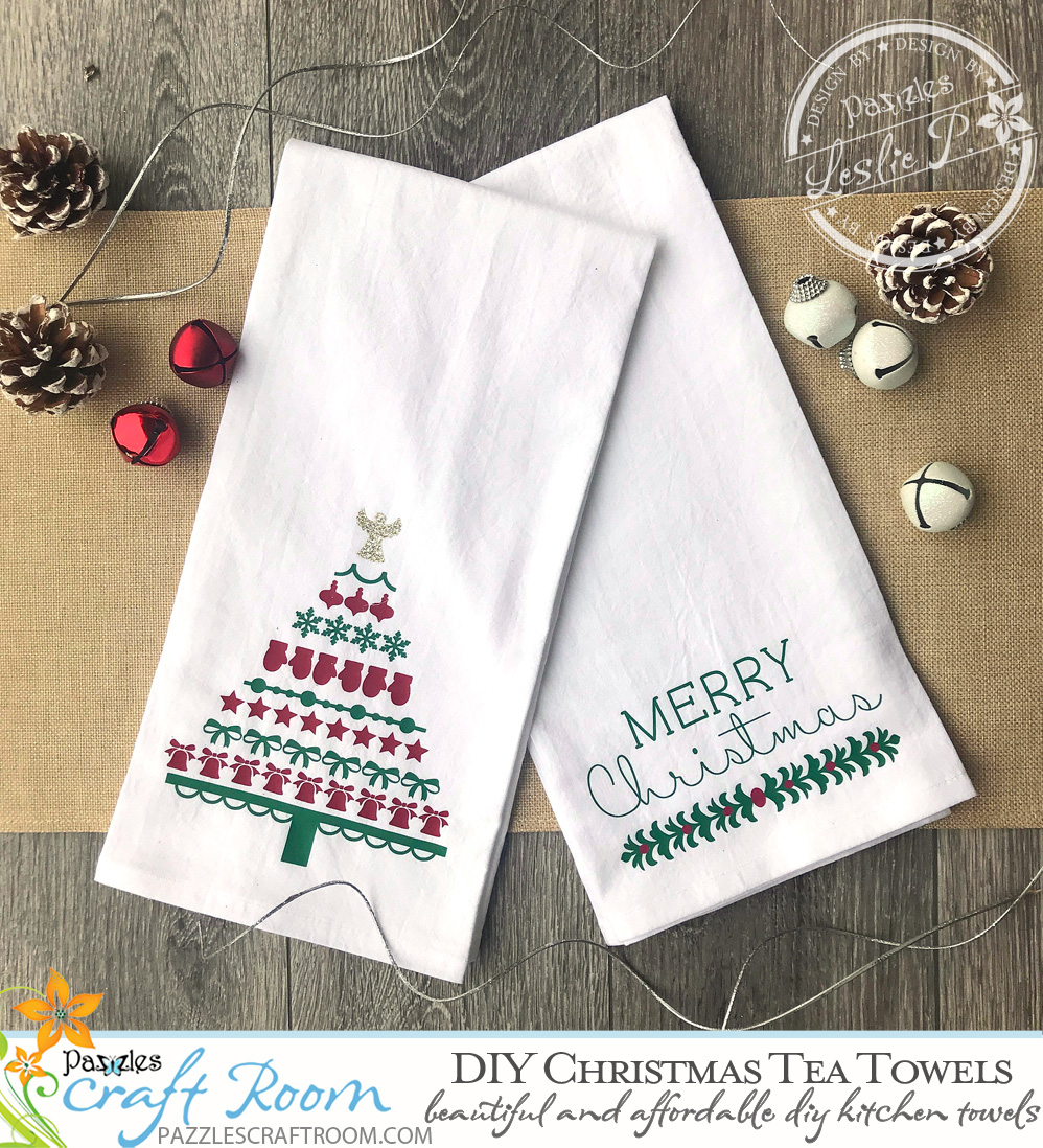 Christmas Kitchen Towels, Flour Sack Tea Towel for Holiday Decor, Set of 1 | Andaz Press