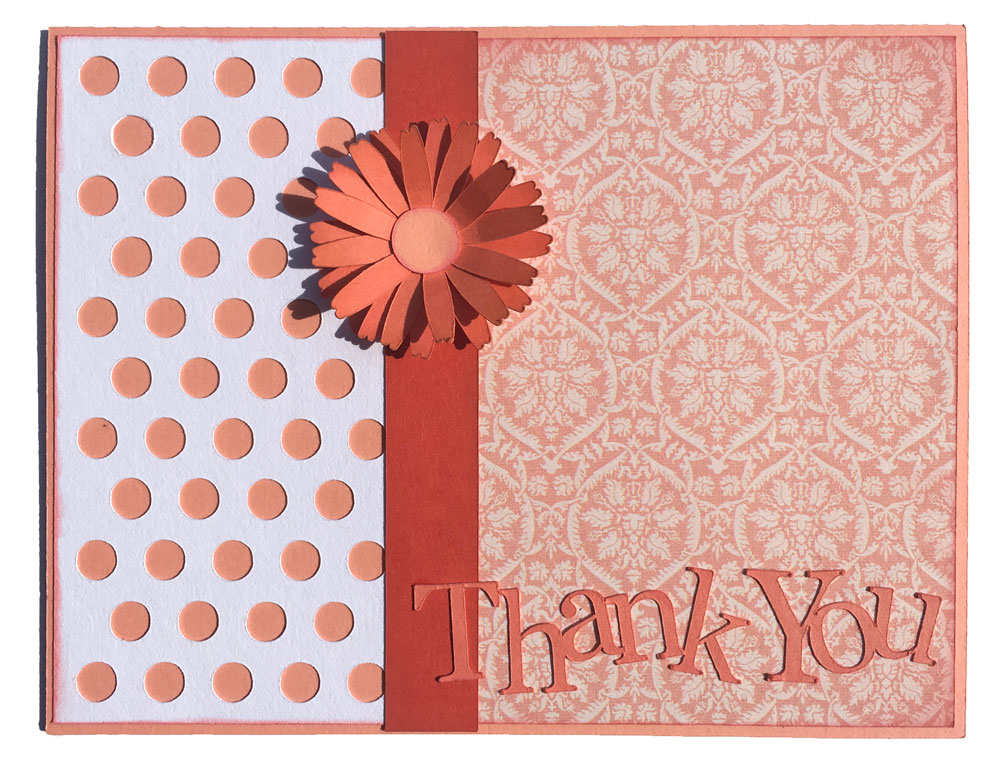 Thank You Card Project Pattern