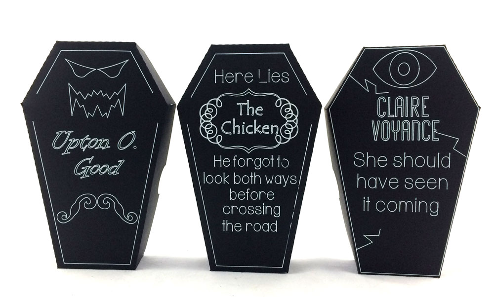 Halloween Tombstone Boxes