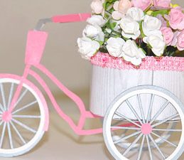 Pazzles DIY Craft Tricycle Treat Box by Judy Hanson