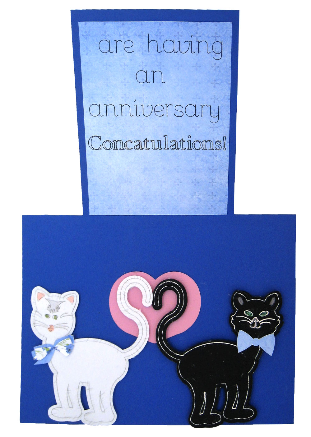 Cat Lover Anniversary Card