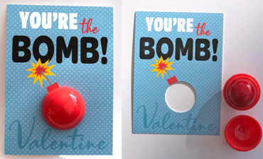 You're the Bomb Valentine Lip Balm