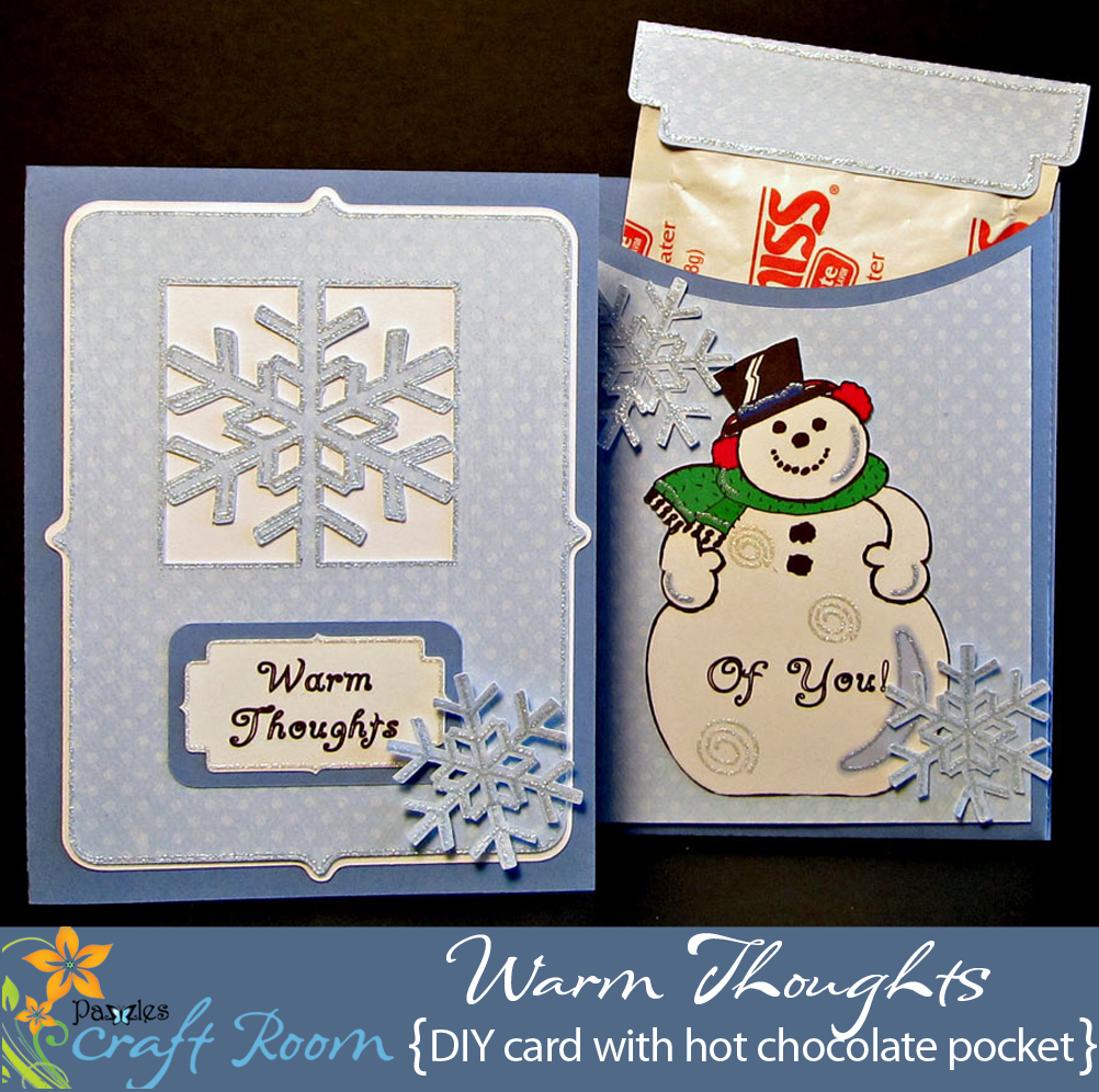 Snowflake Winter Party Favors - Pazzles Craft Room