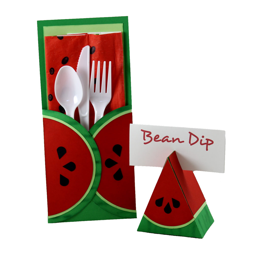 Watermelon Paper Picnic Party Set