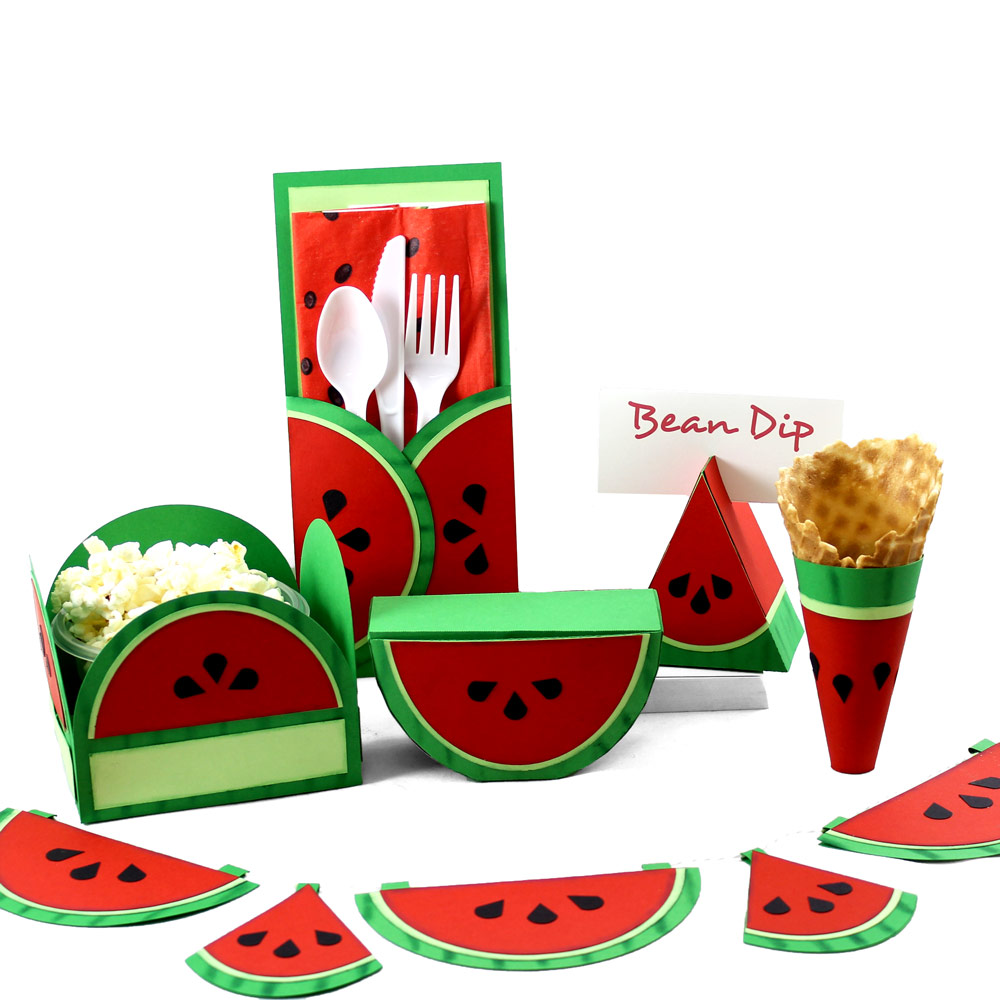 Watermelon Paper Party Set