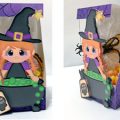 Pazzles DIY Halloween Witch Treat Box by Lisa Reyna