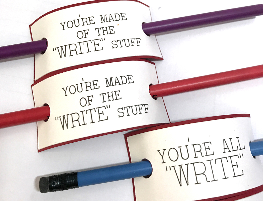 The WRITE Stuff Valentine