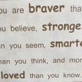 Pazzles DIY You Are Braver Canvas with instant SVG download. Compatible with all major electronic cutters including Pazzles Inspiration, Cricut, and Silhouette Cameo. Design by Sara Weber.